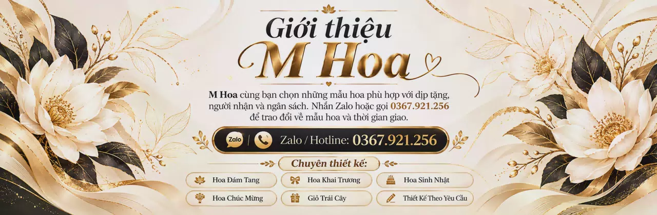 Ảnh bìa Shop hoa tươi Phường Nguyễn Uý Ninh Bình - Gửi sự quan tâm qua từng món hoa